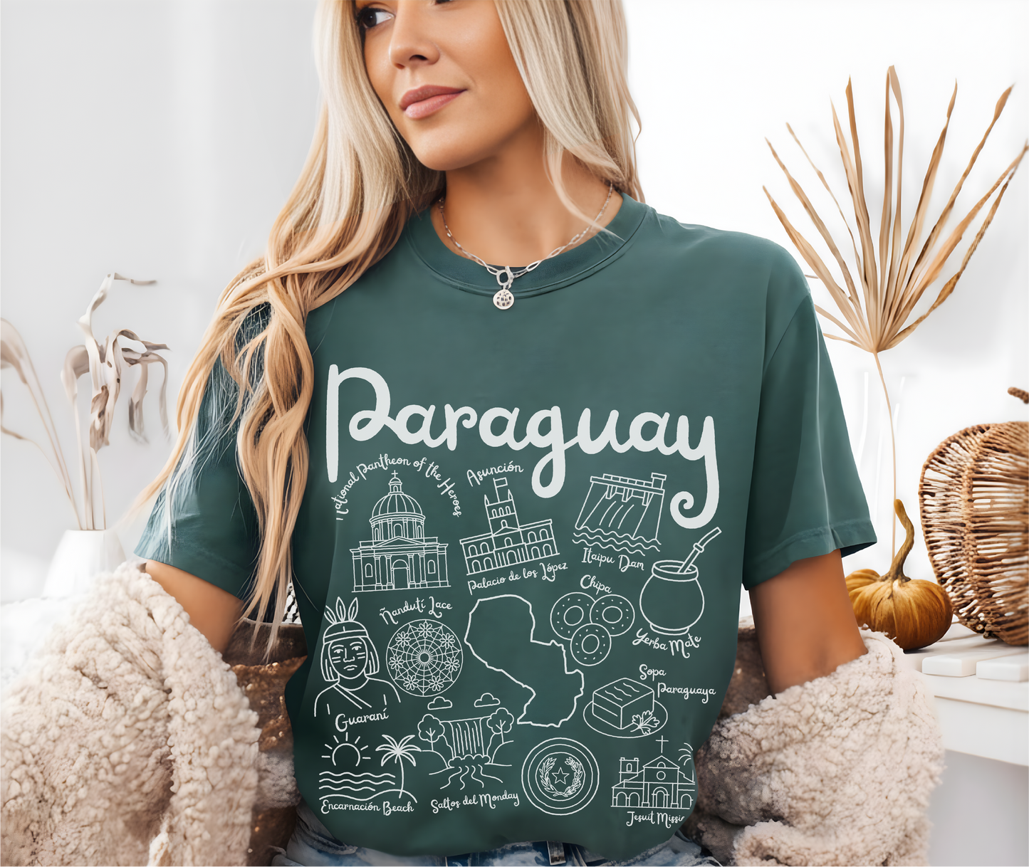 Paraguay Landmarks t-shirt Comfort Colors®