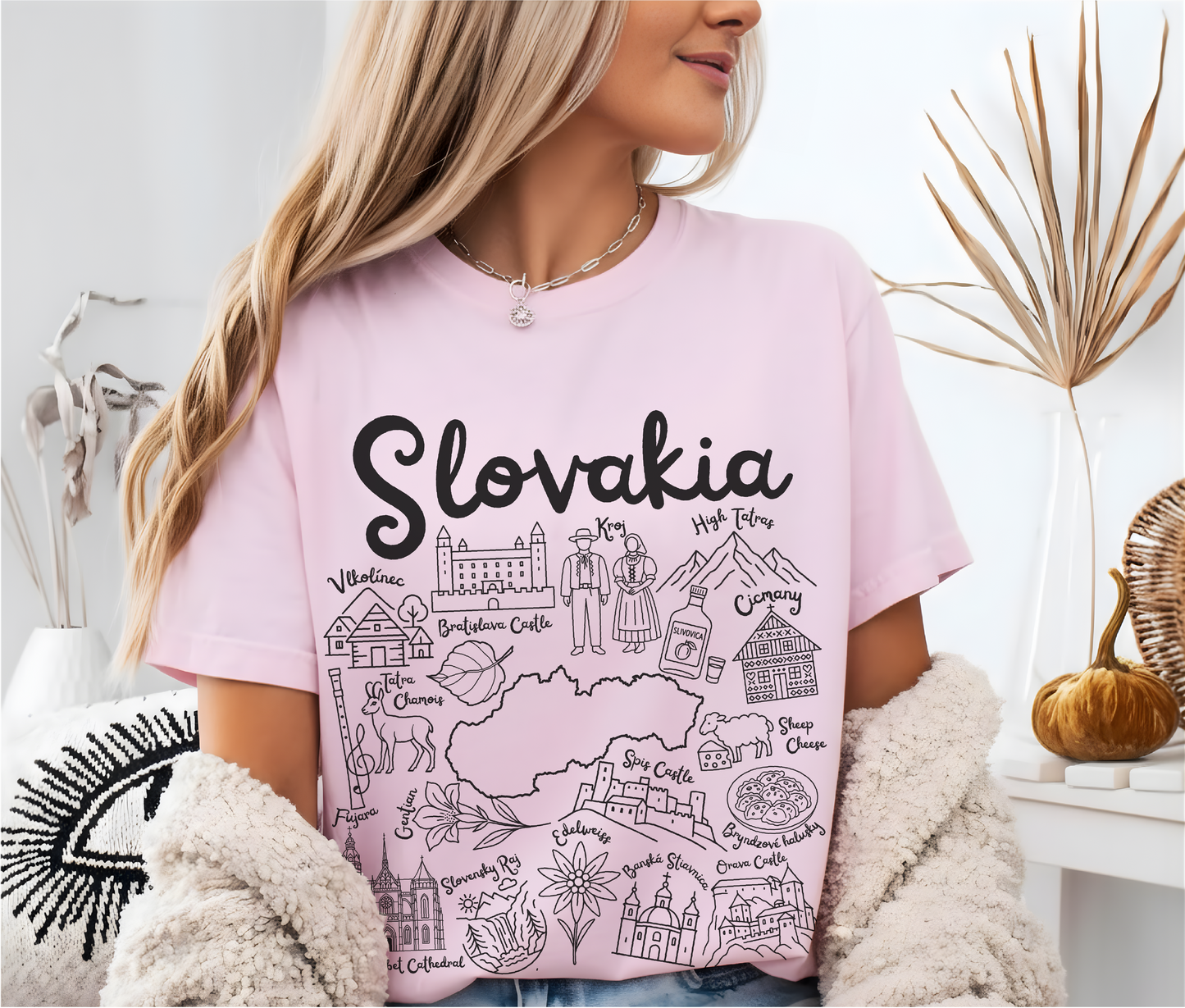 Slovakia Landmarks t-shirt Comfort Colors®