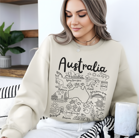 Australia Landmarks Sweatshirt