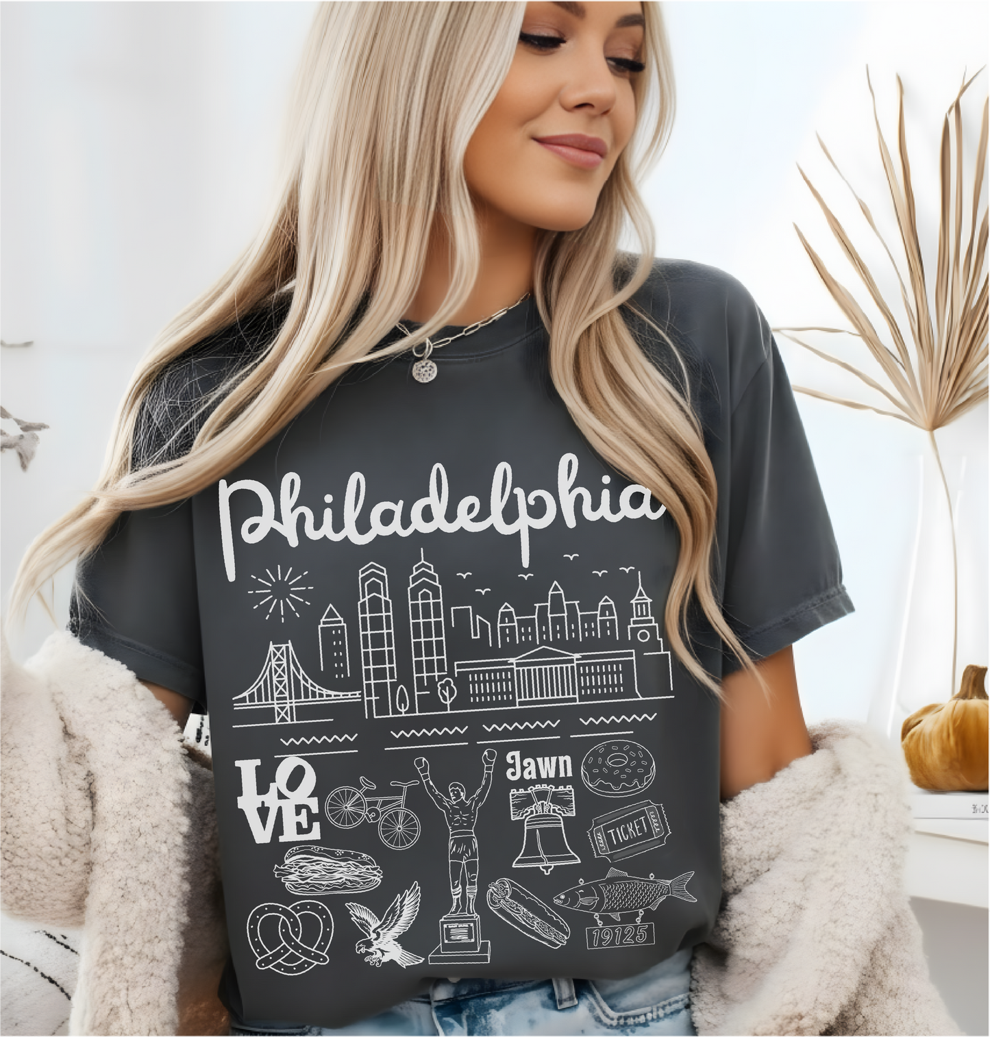 Philadelphia Landmarks t-shirt Comfort Colors®