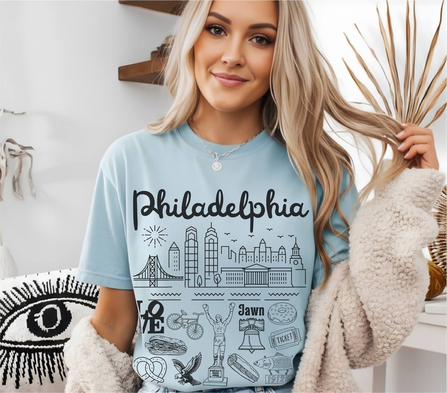 Philadelphia Landmarks t-shirt Comfort Colors®