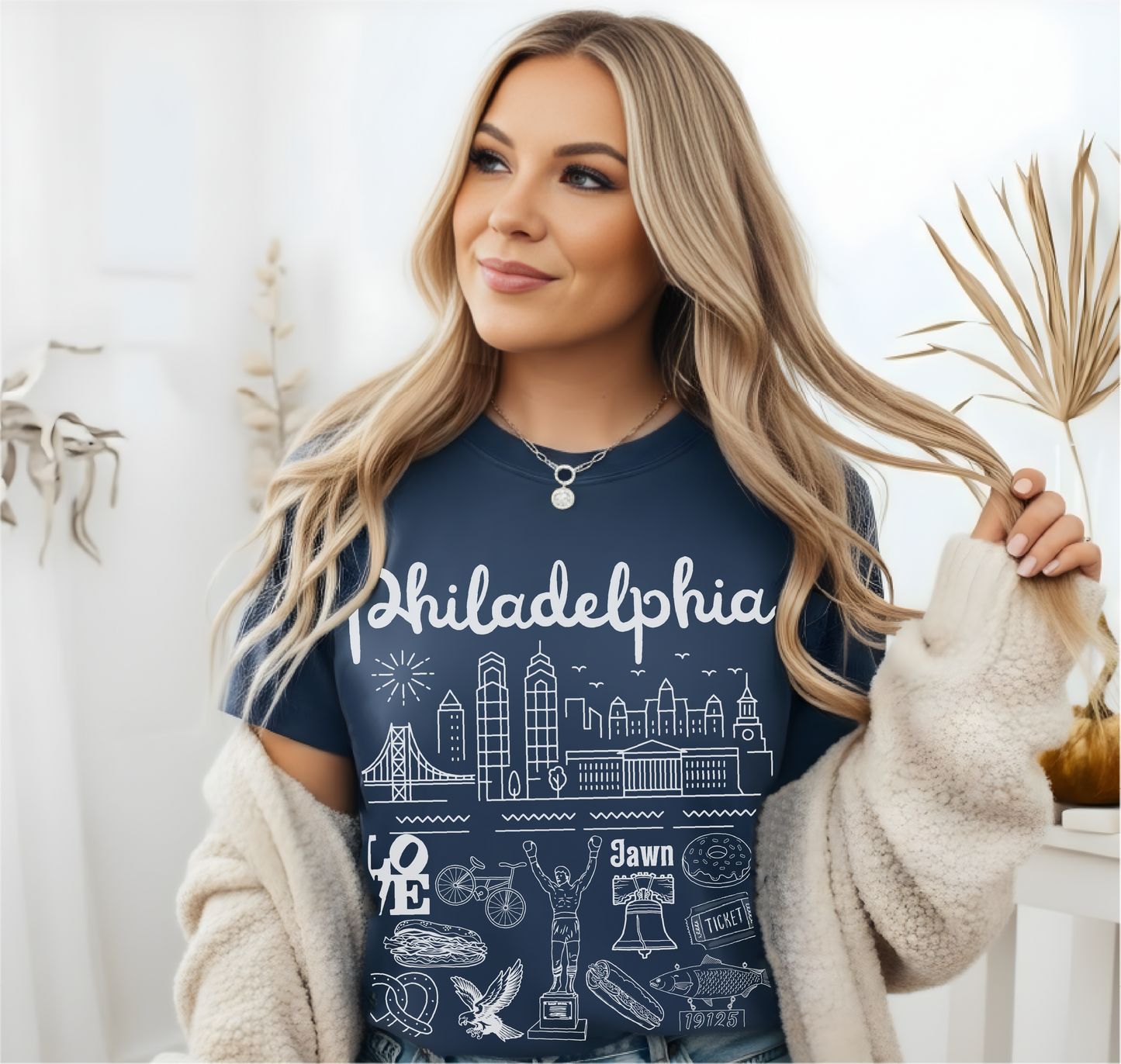 Philadelphia Landmarks t-shirt Comfort Colors®
