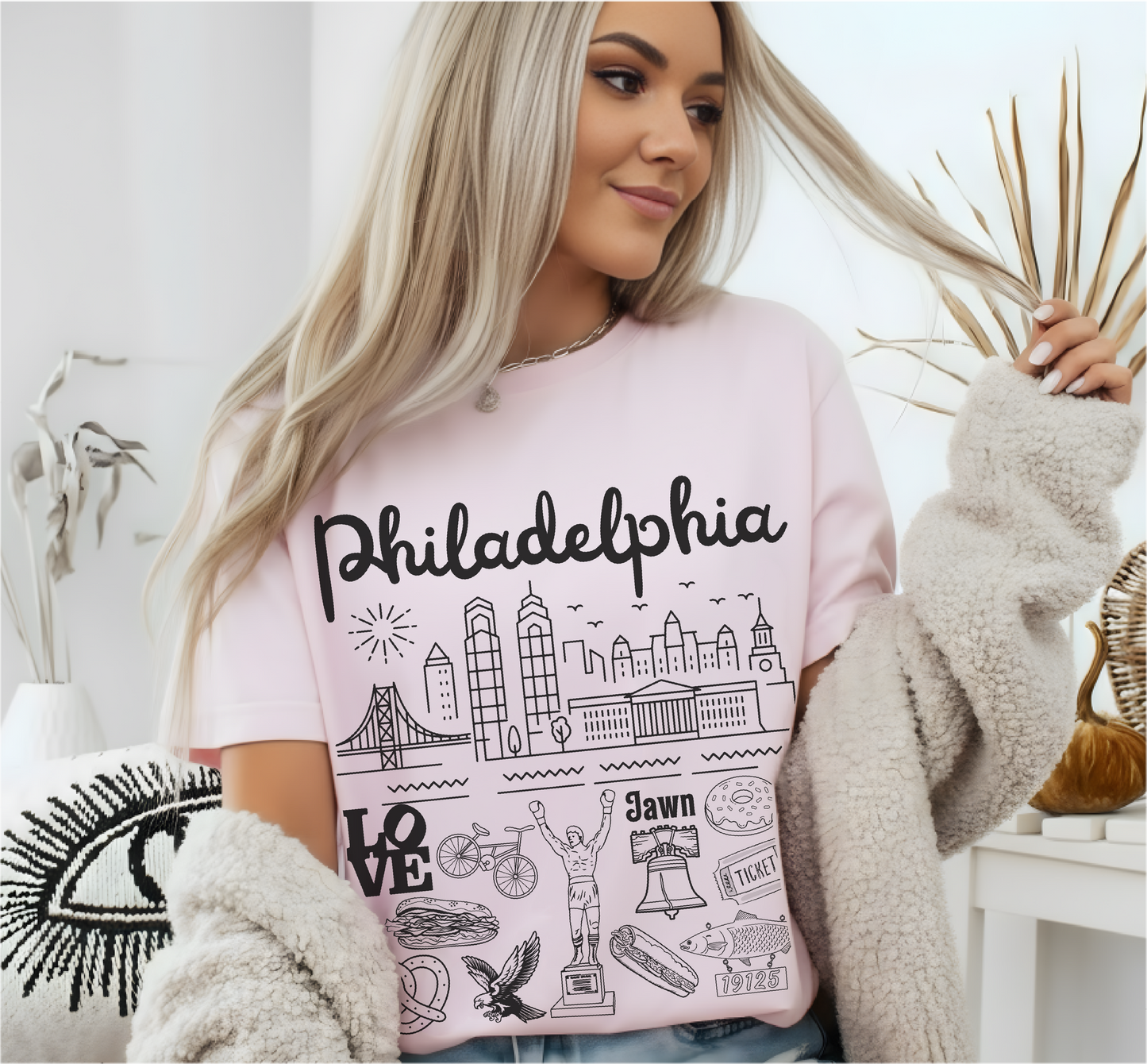 Philadelphia Landmarks t-shirt Comfort Colors®