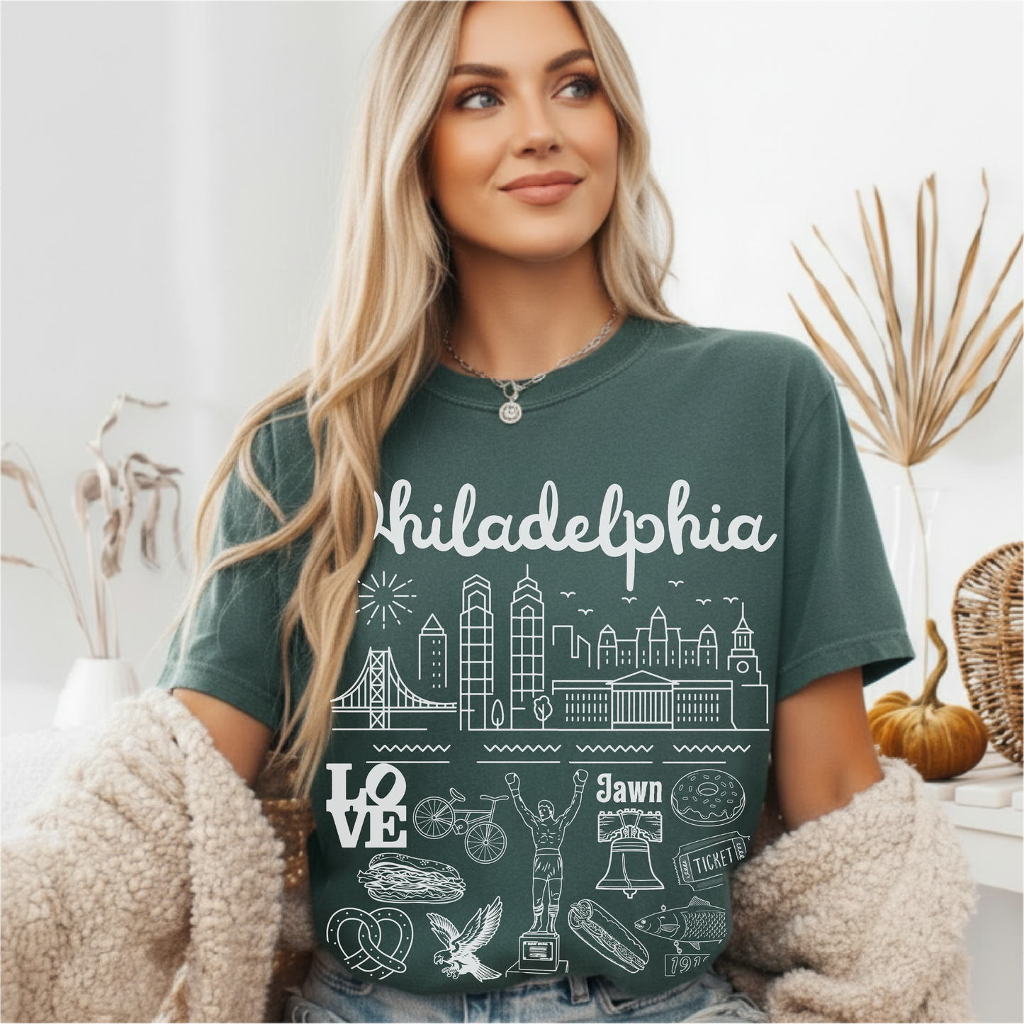 Philadelphia Landmarks t-shirt Comfort Colors®