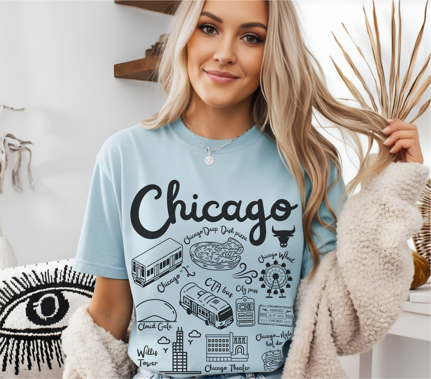 Chicago Landmarks t-shirt Comfort Colors®