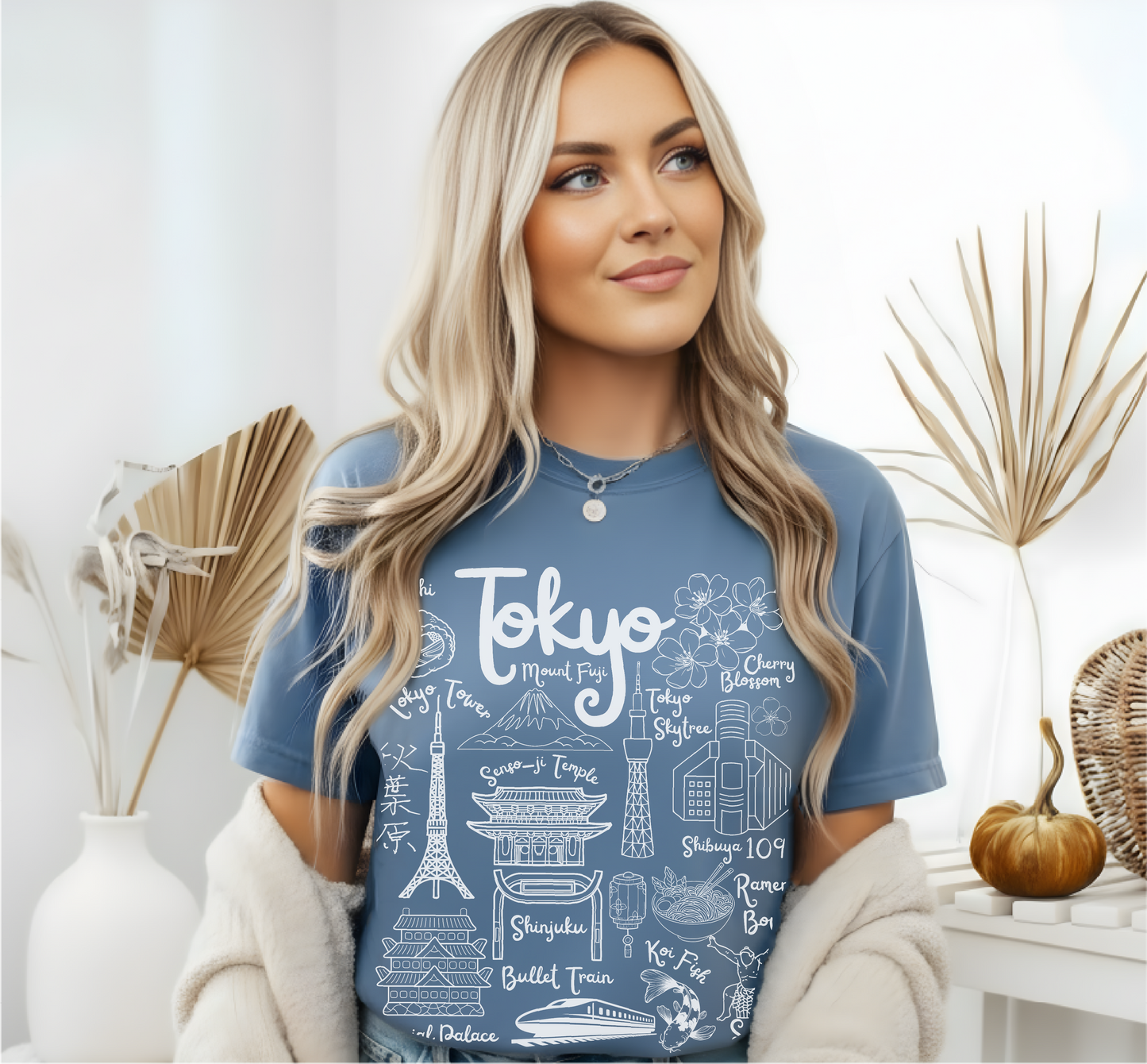 Tokyo Japan Landmarks t-shirt Comfort Colors®