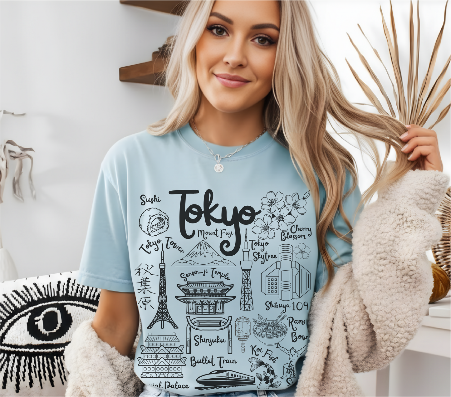 Tokyo Japan Landmarks t-shirt Comfort Colors®