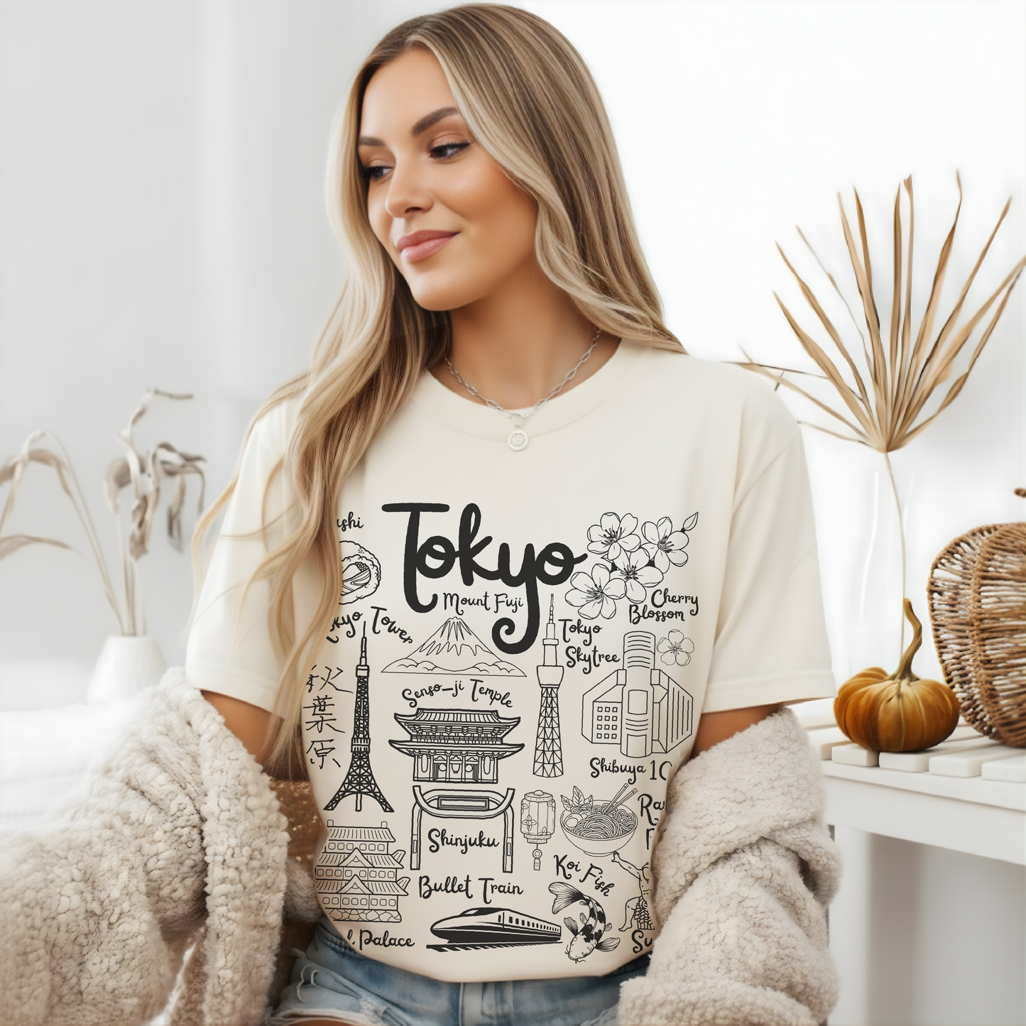 Tokyo Japan Landmarks t-shirt Comfort Colors®