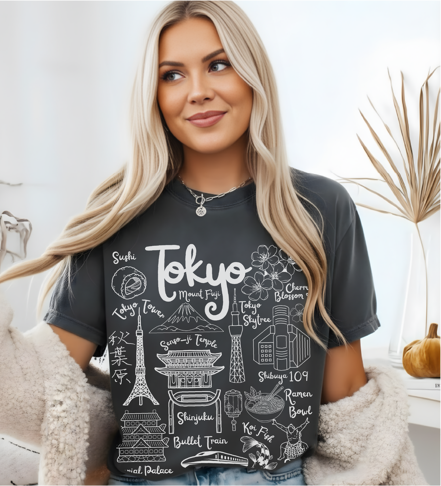 Tokyo Japan Landmarks t-shirt Comfort Colors®