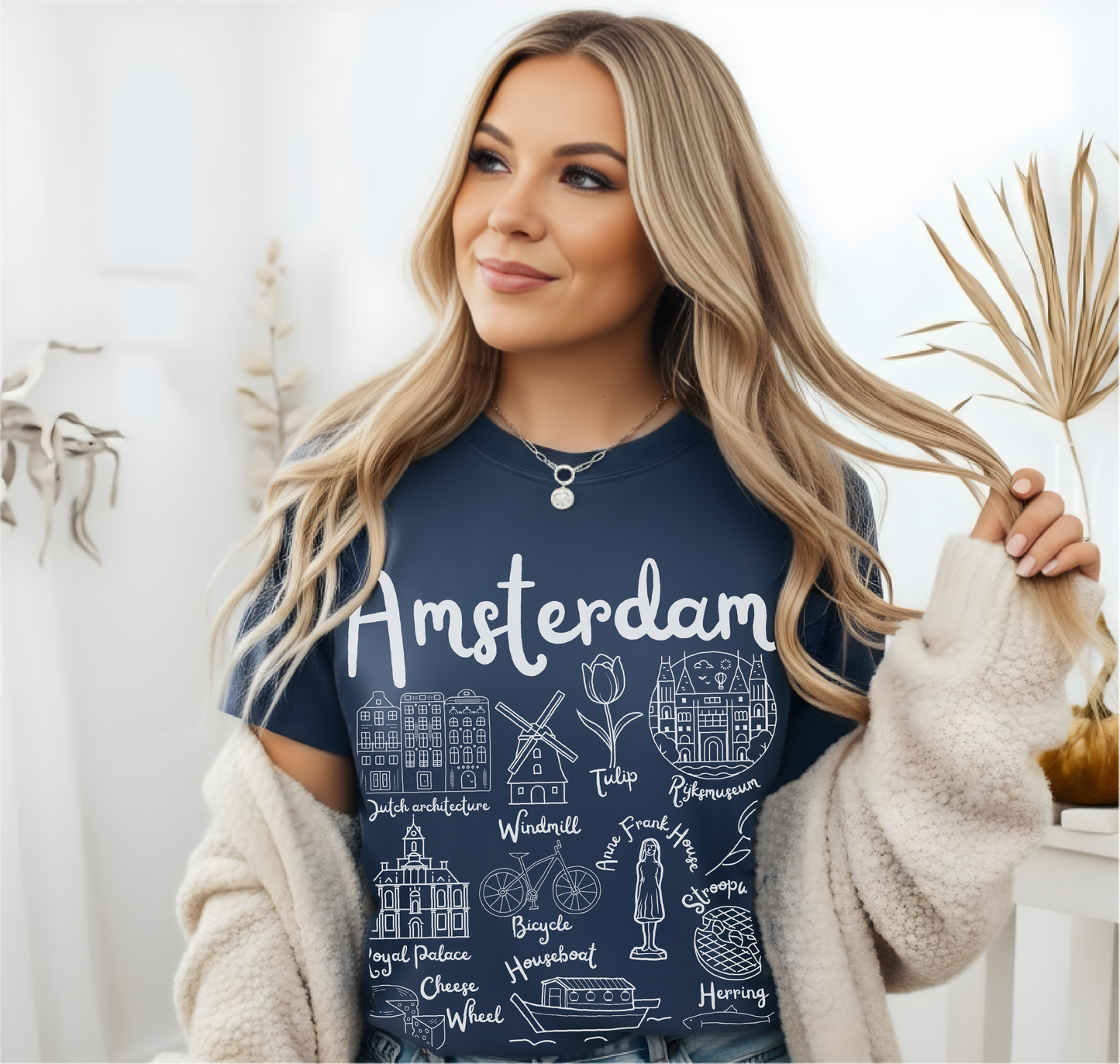 Amsterdam Landmarks t-shirt Comfort Colors®