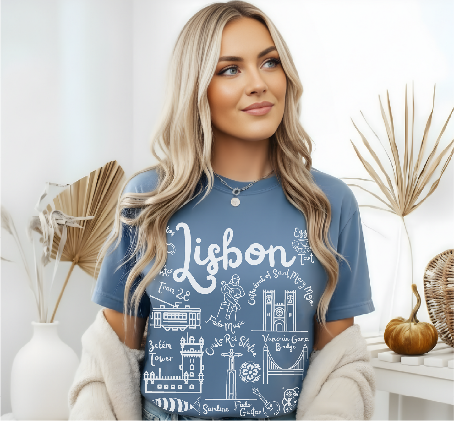 Lisbon Landmarks t-shirt Comfort Colors®