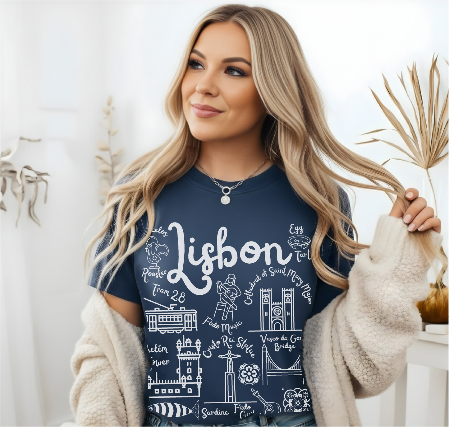 Lisbon Landmarks t-shirt Comfort Colors®
