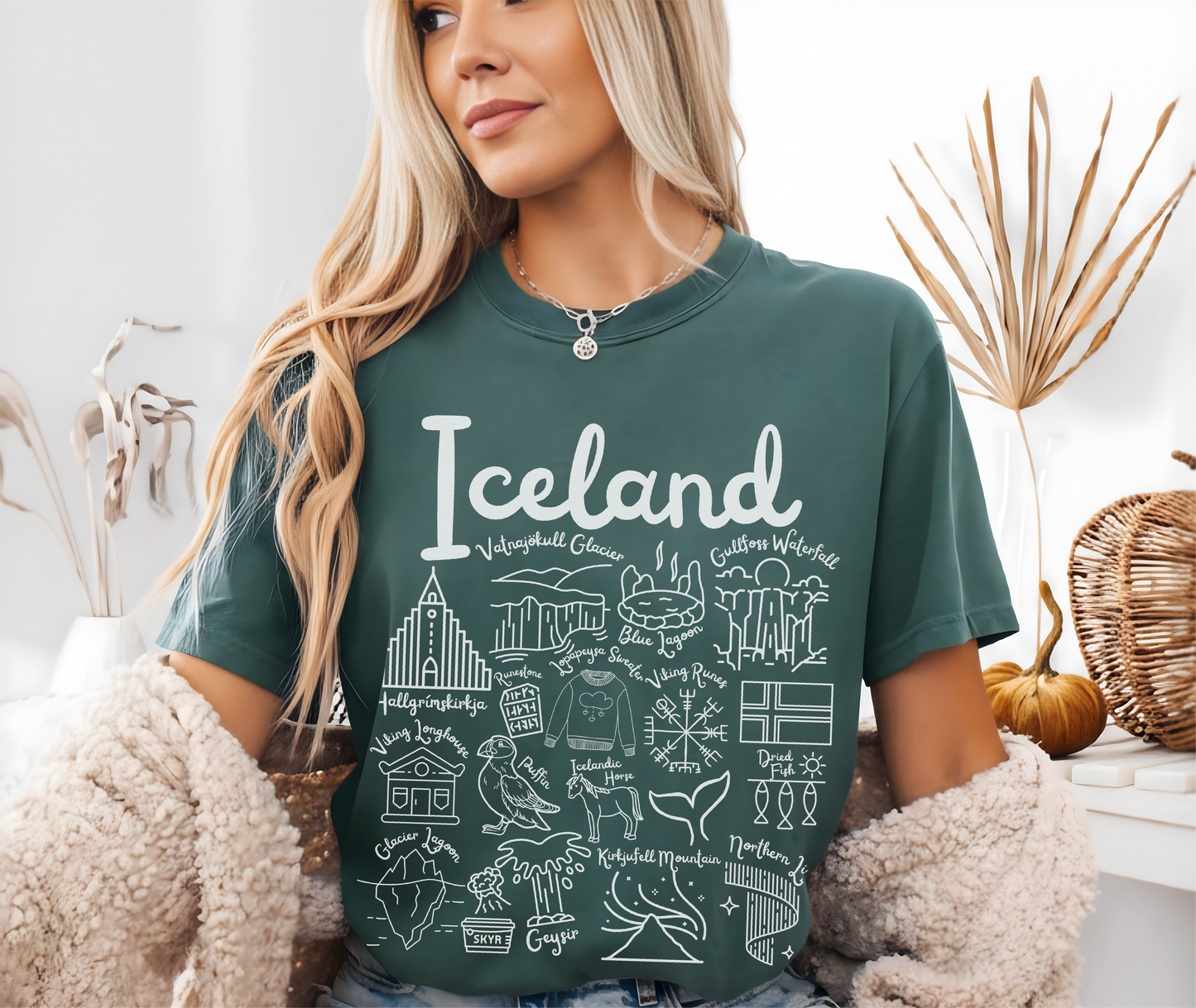 Iceland Landmarks t-shirt Comfort Colors®