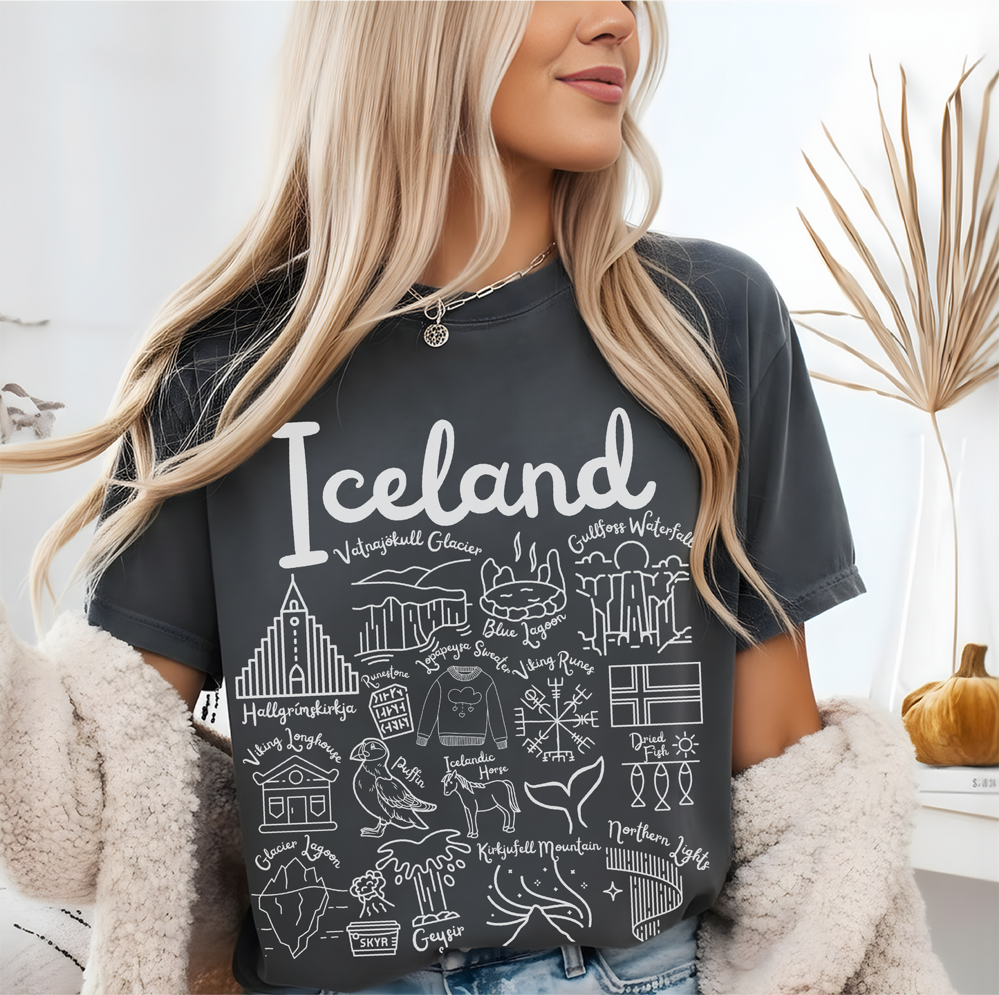 Iceland Landmarks t-shirt Comfort Colors®
