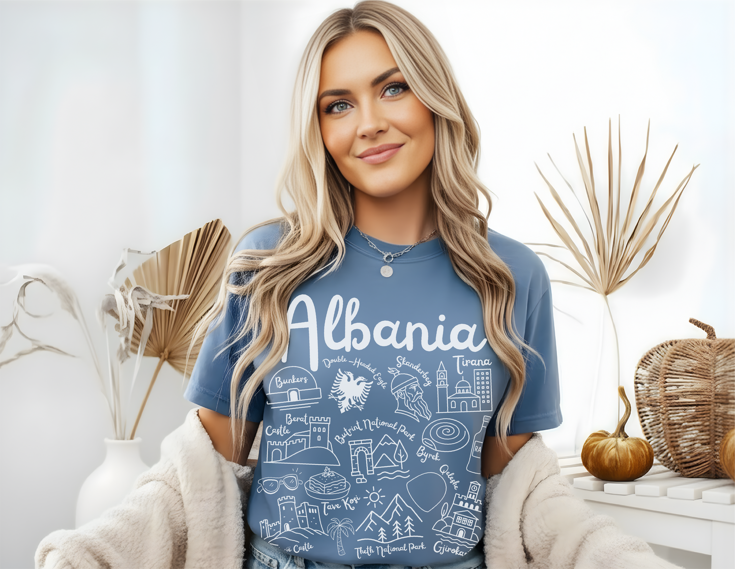 Albania Landmarks t-shirt Comfort Colors®