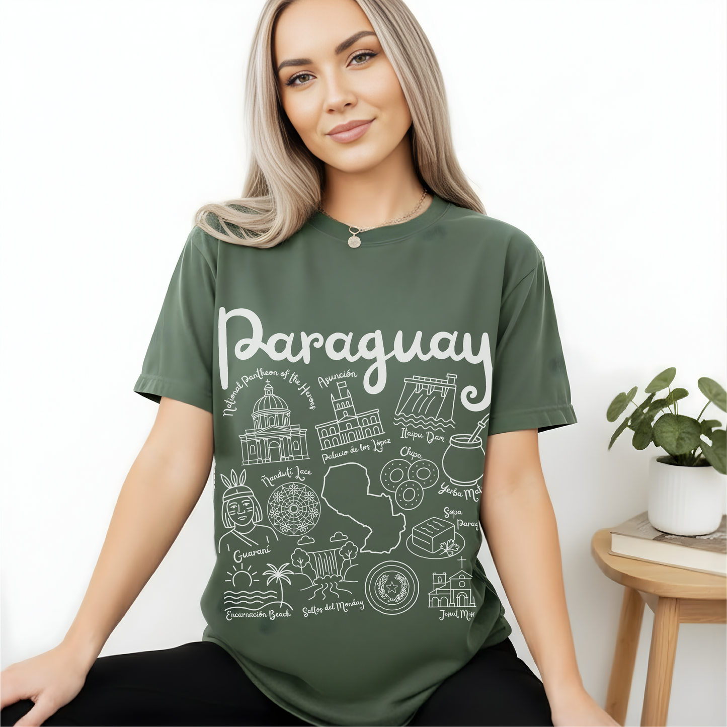 Paraguay Landmarks t-shirt Comfort Colors®