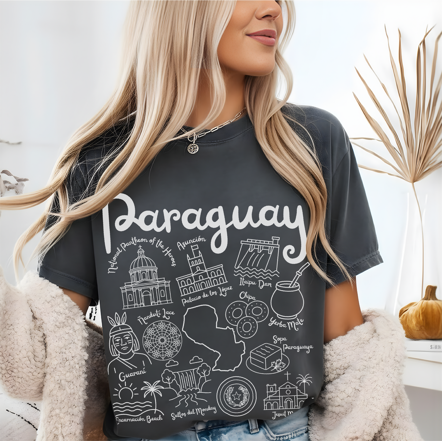 Paraguay Landmarks t-shirt Comfort Colors®