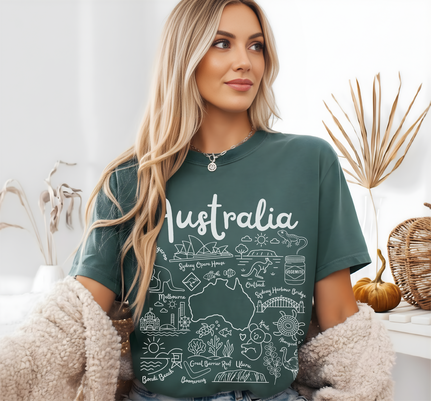 Australia Landmarks t-shirt Comfort Colors®
