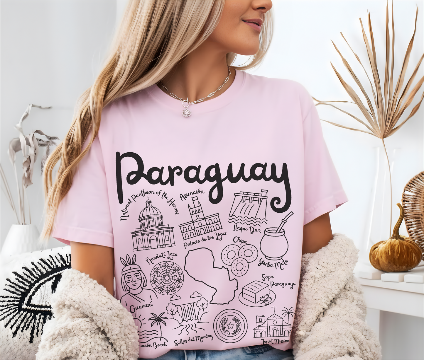 Paraguay Landmarks t-shirt Comfort Colors®