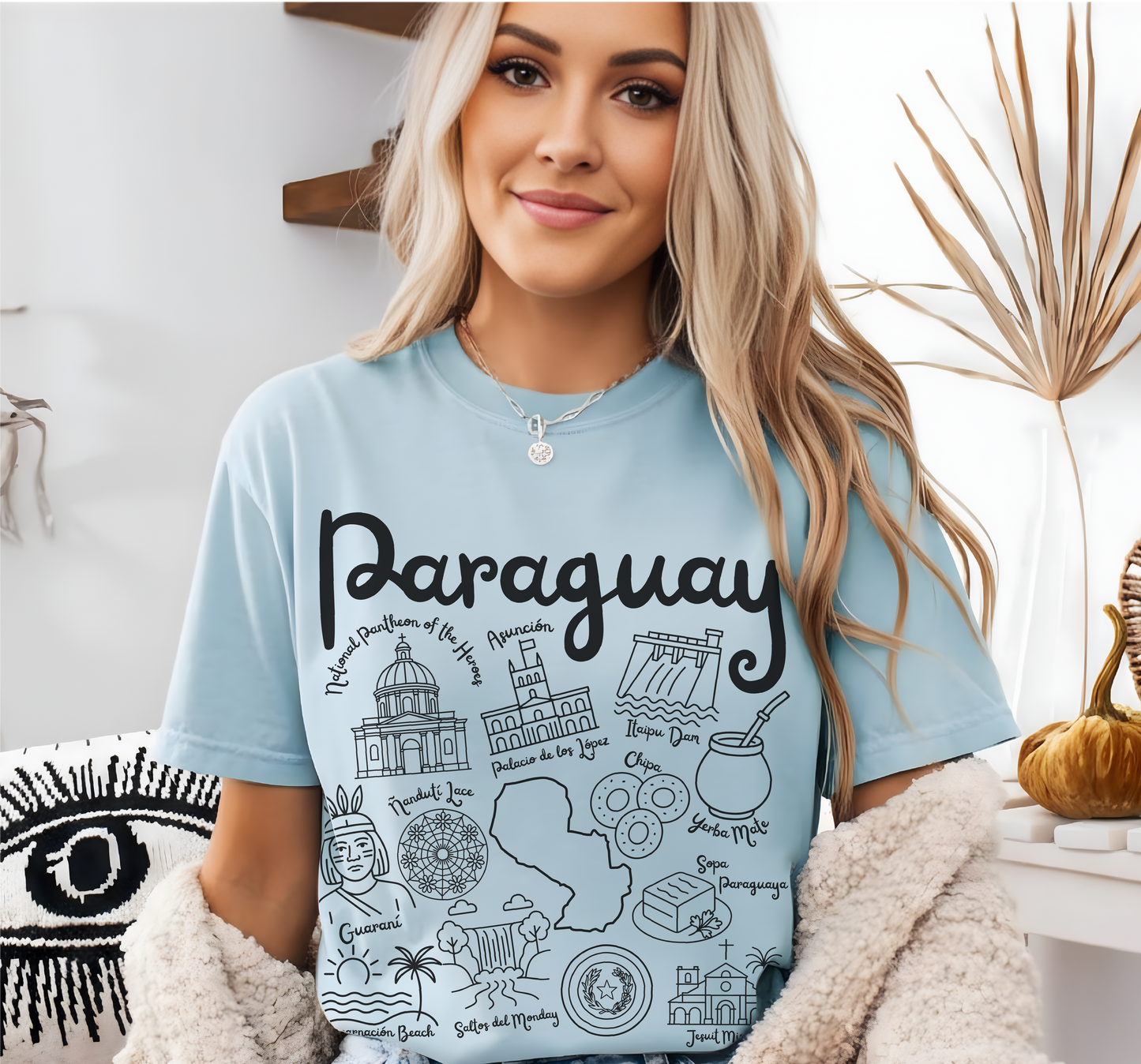 Paraguay Landmarks t-shirt Comfort Colors®