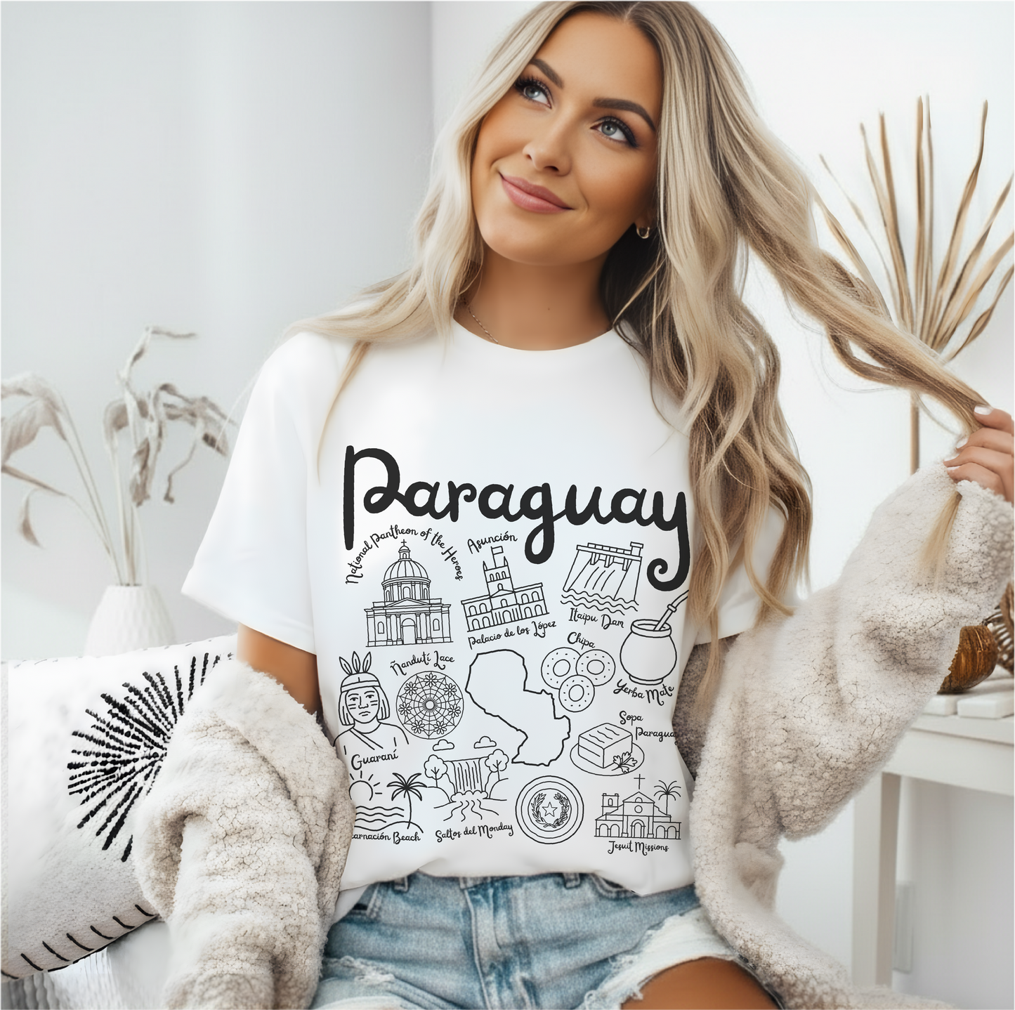 Paraguay Landmarks t-shirt Comfort Colors®