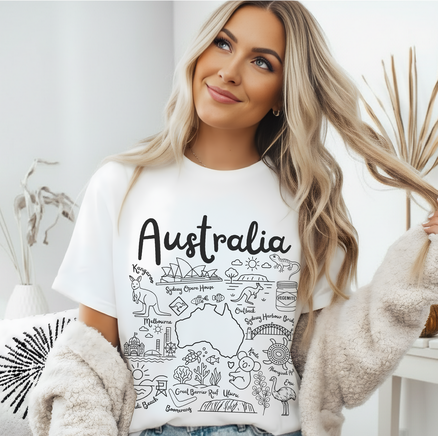Australia Landmarks t-shirt Comfort Colors®