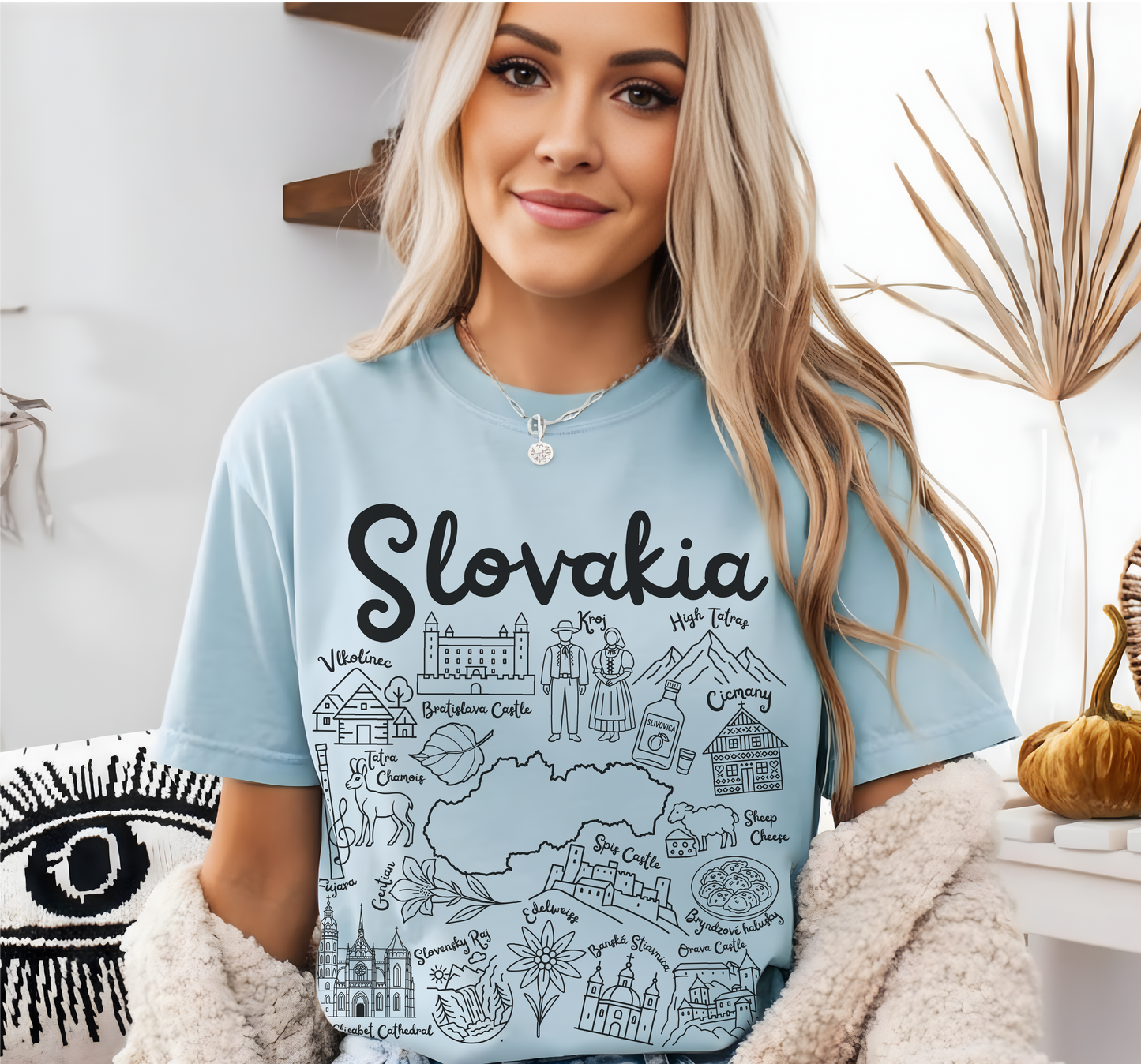 Slovakia Landmarks t-shirt Comfort Colors®