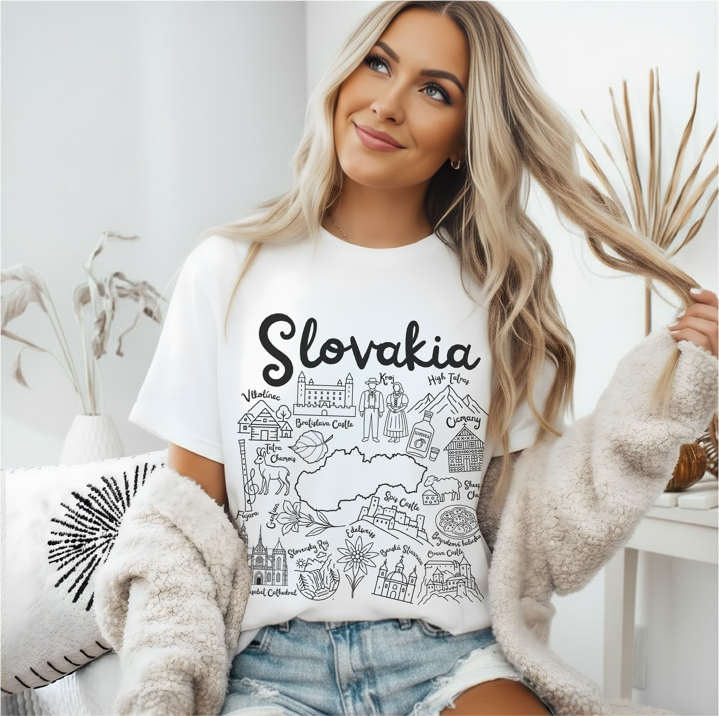Slovakia Landmarks t-shirt Comfort Colors®